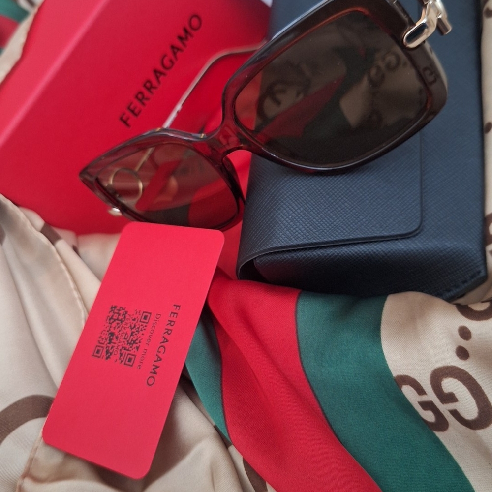 Salvatore Ferragamo Women's Brown Sunglasses